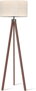 Mid‑Century Tripod Floor Lamp for Living Room