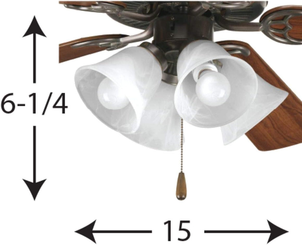 Antique Bronze Ceiling Fan Light Kit