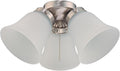 Brushed Nickel Ceiling Fan Light Kit