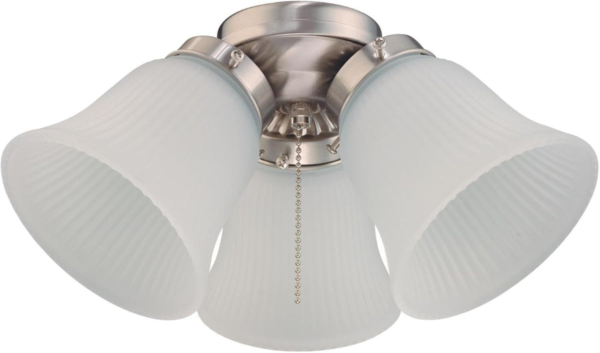 Brushed Nickel Ceiling Fan Light Kit