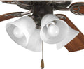 Antique Bronze Ceiling Fan Light Kit