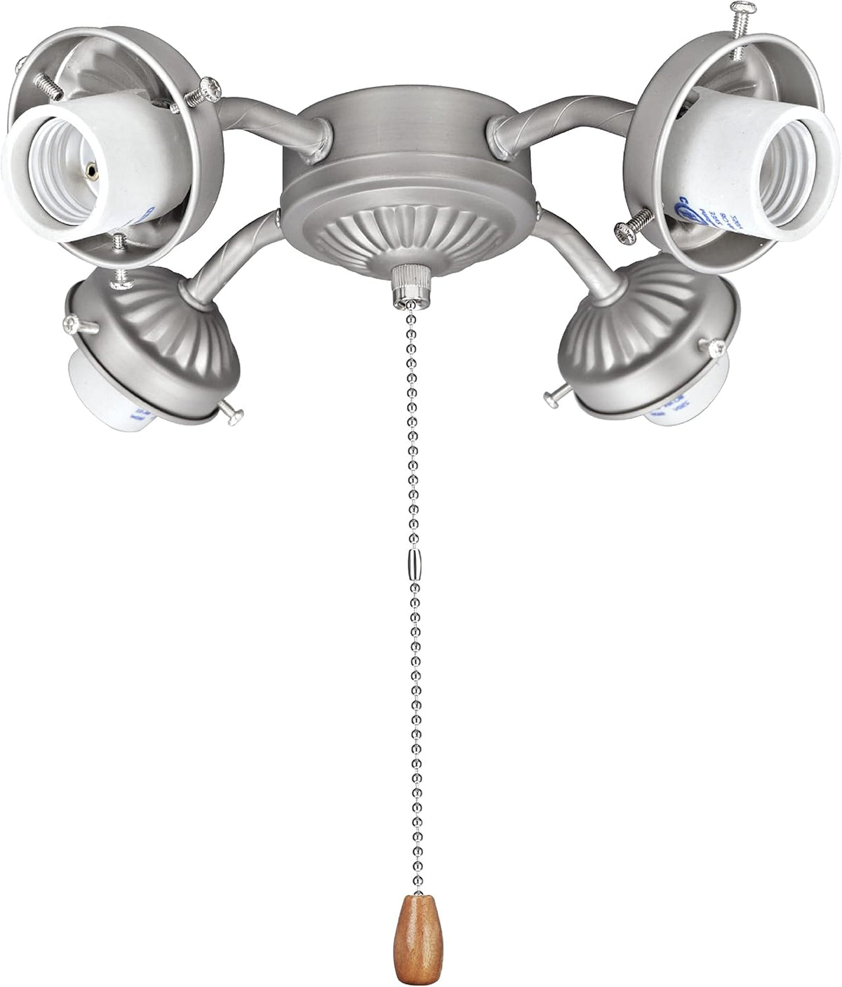 Brushed Nickel Ceiling Fan Light Kit