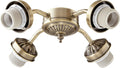 Antique Brass Ceiling Fan Light Kit