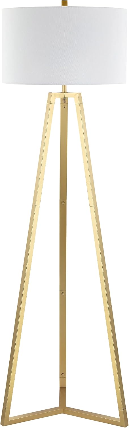 Contemporary Gold Tripod LED Floor Lamp Included Bulb