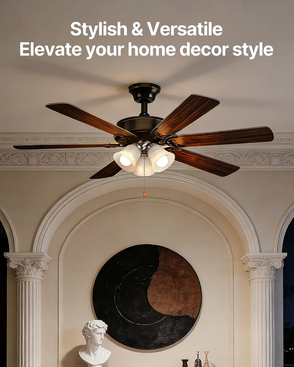 Brushed Nickel Ceiling Fan Light Kit