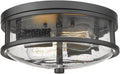 Modern Farmhouse Seeded Glass Ceiling Light