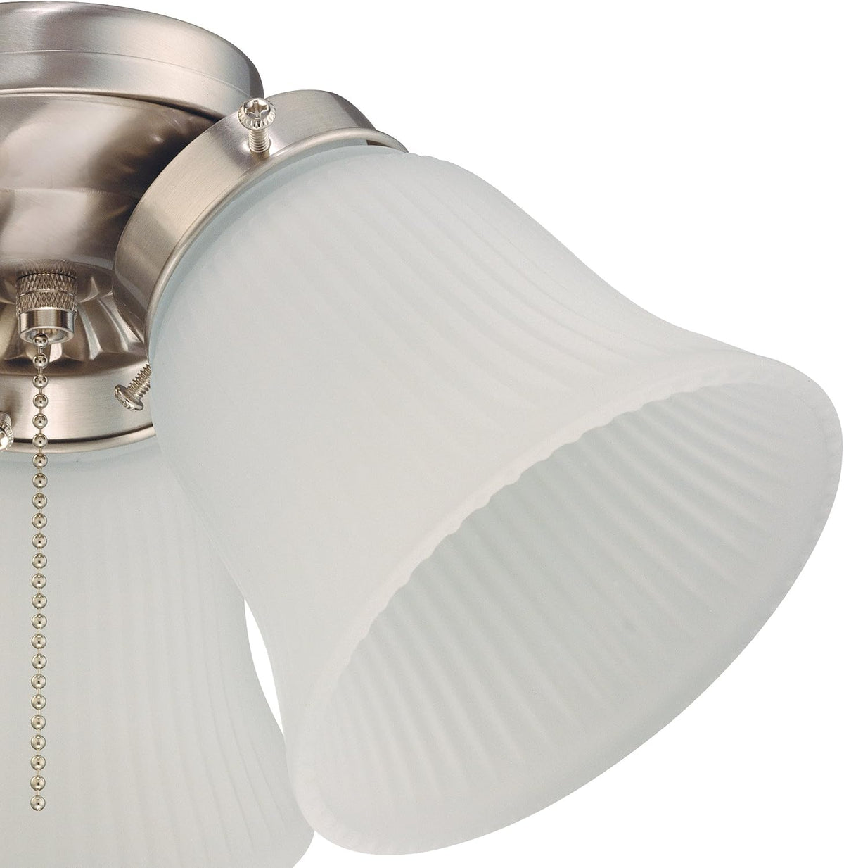 Brushed Nickel Ceiling Fan Light Kit